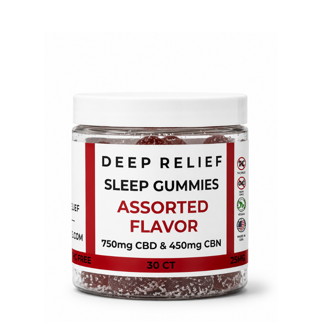 CBD | CBN | Deep Relief | Sleep Gummies | Broad Spectrum