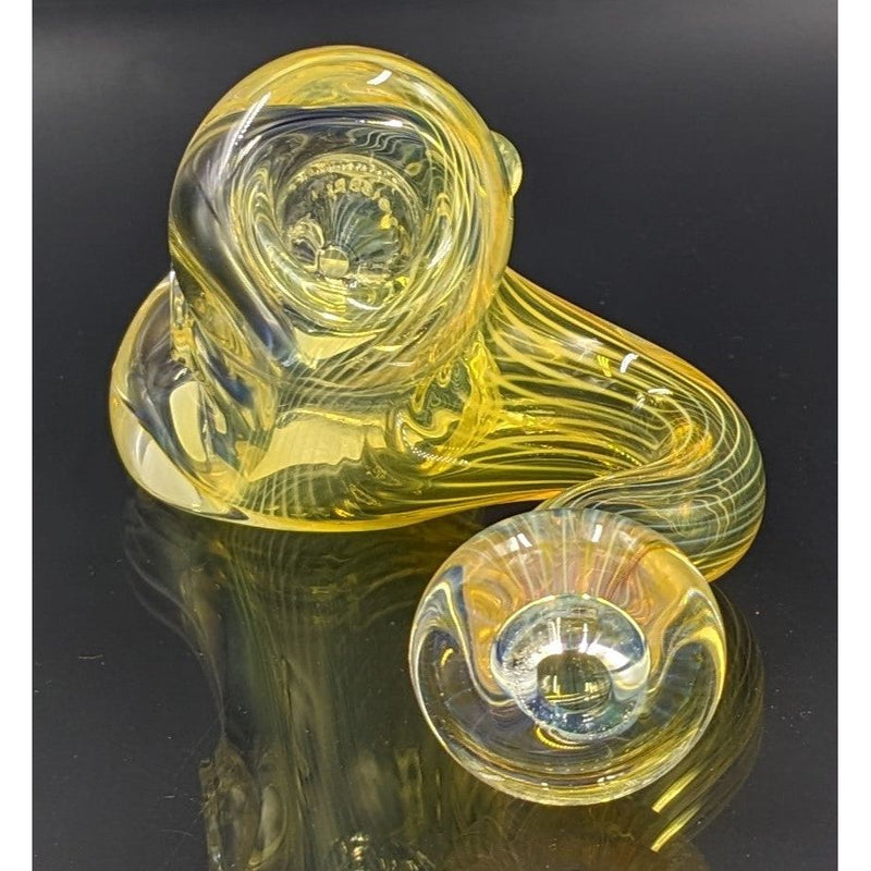 Glass Pipe | George E | Curved | Millenium Smoke Shop
