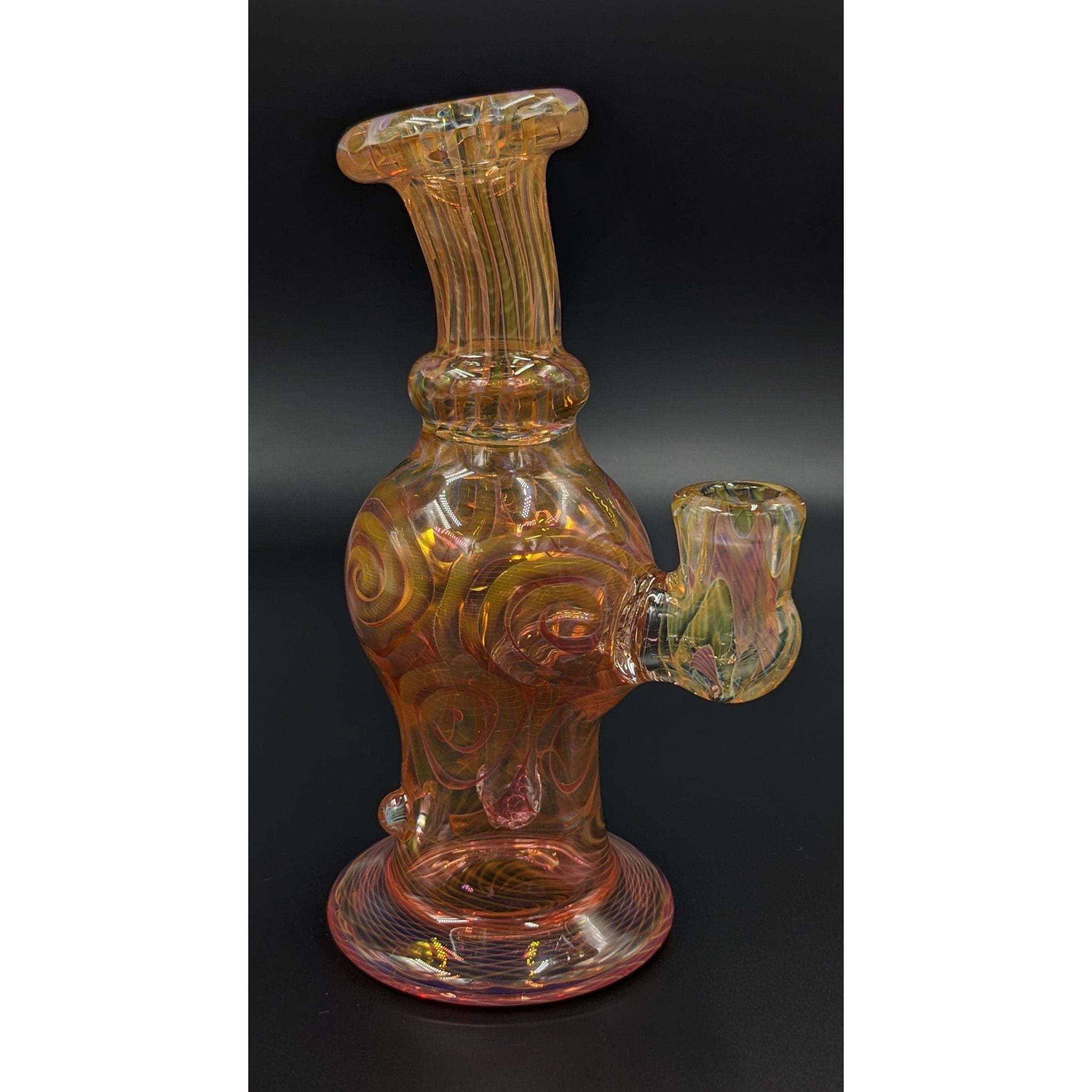 Rig | George E | Double Layer | Gold and Silver Fume | With Logo | Millenium Smoke Shop