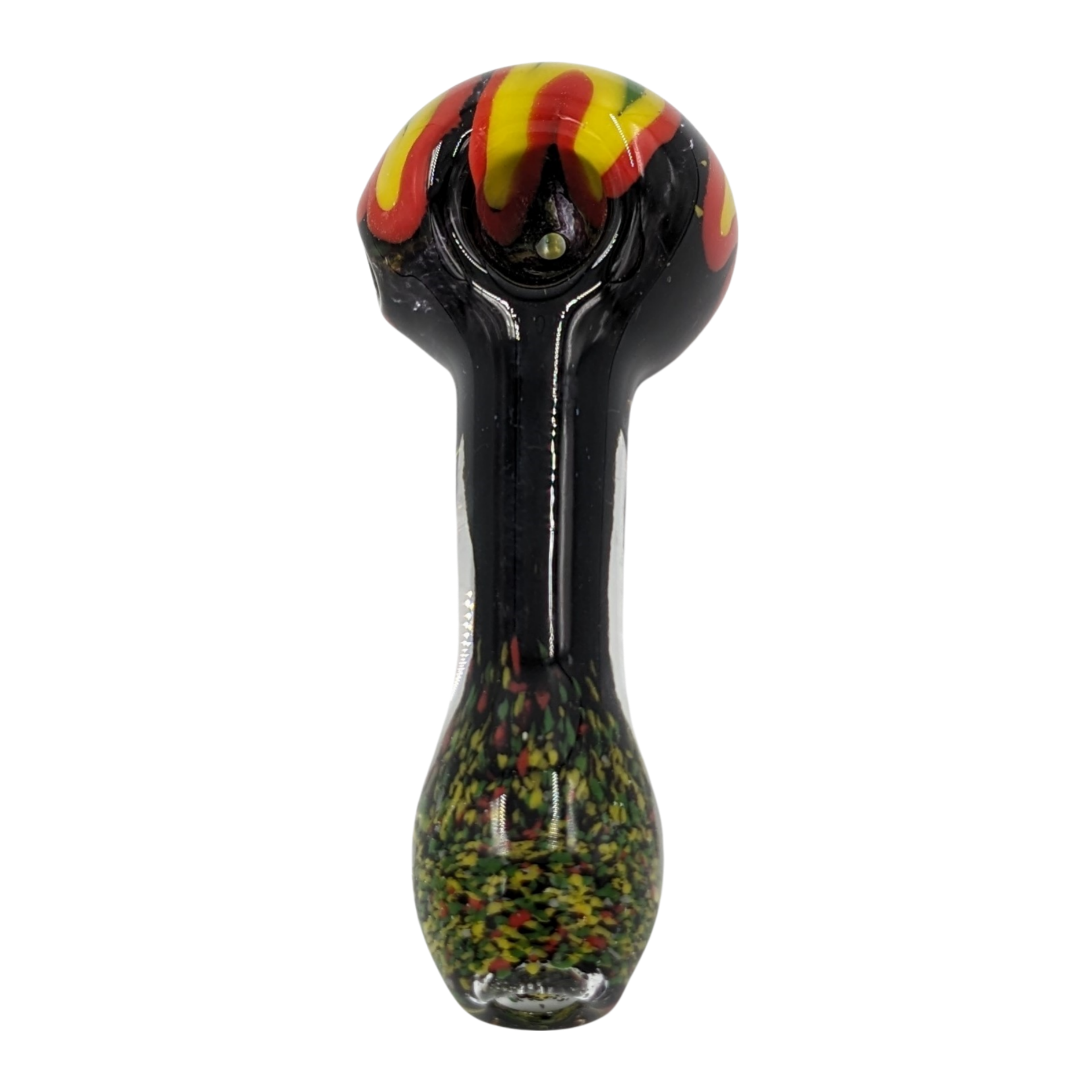 Glass Pipe | Realazation Glass | Spoon | Flower Frit | Millenium Smoke Shop