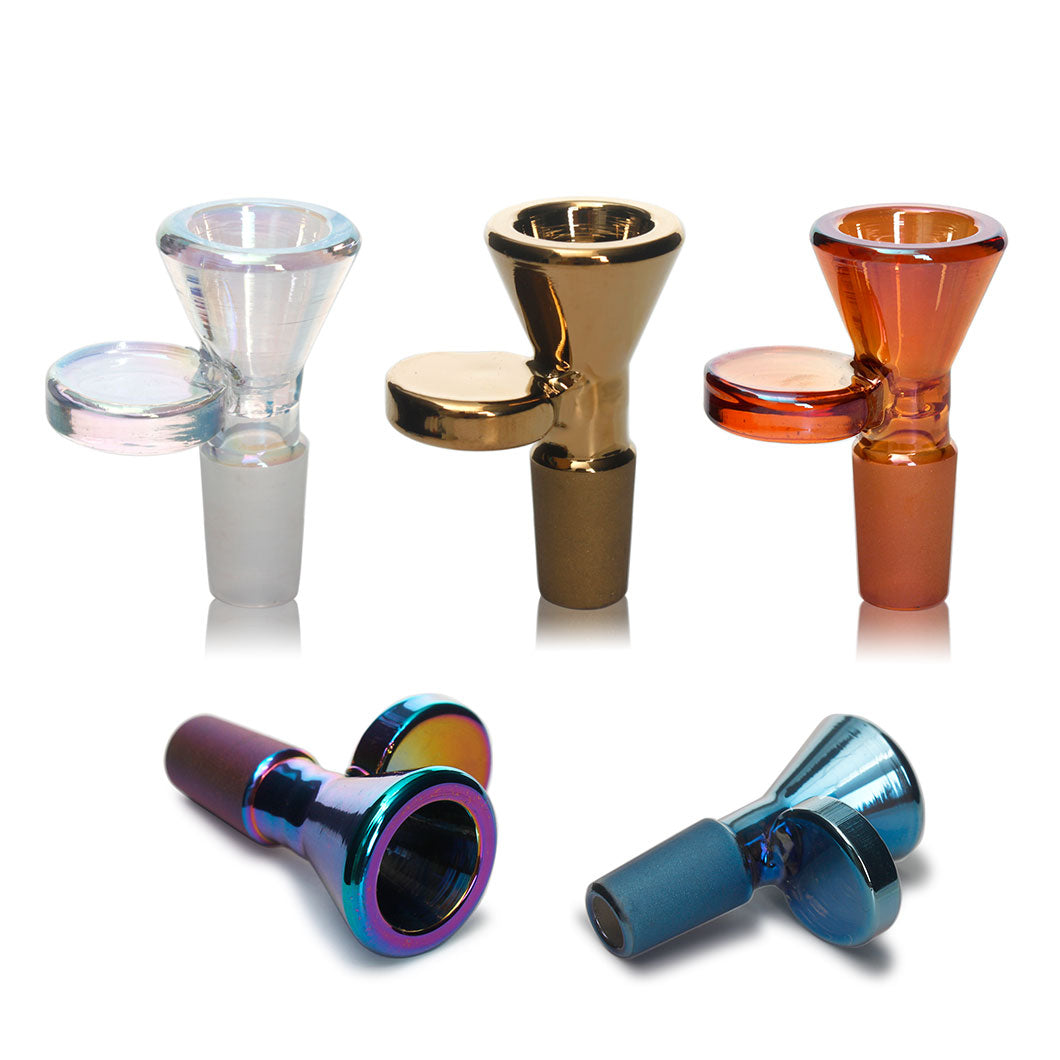 Bowl | 14mm | A13 | Holographic Rainbow | Flat Handle