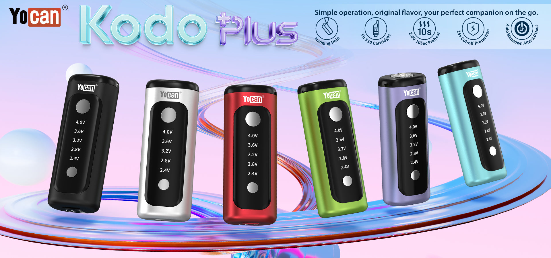 Yocan | Kodo Plus | 510 Battery