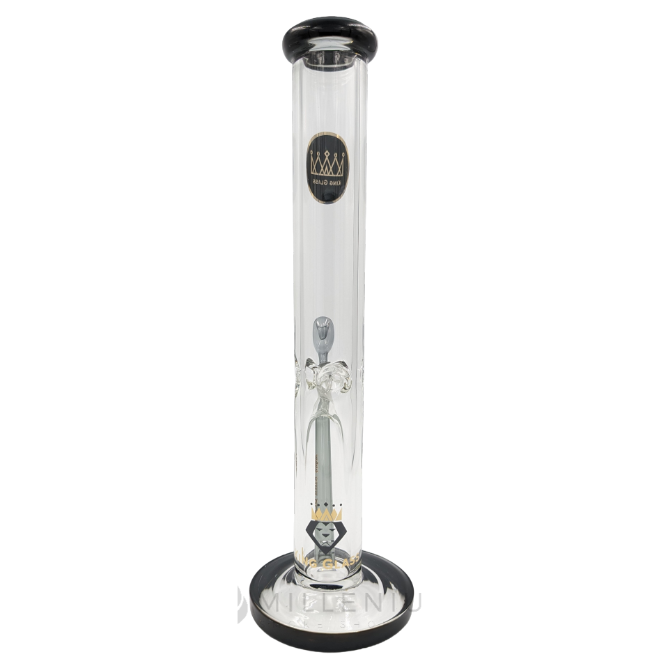 Waterpipe | KIng Glass | Straight Beaker | 16" 7mm | 54559 | Millenium Smoke Shop
