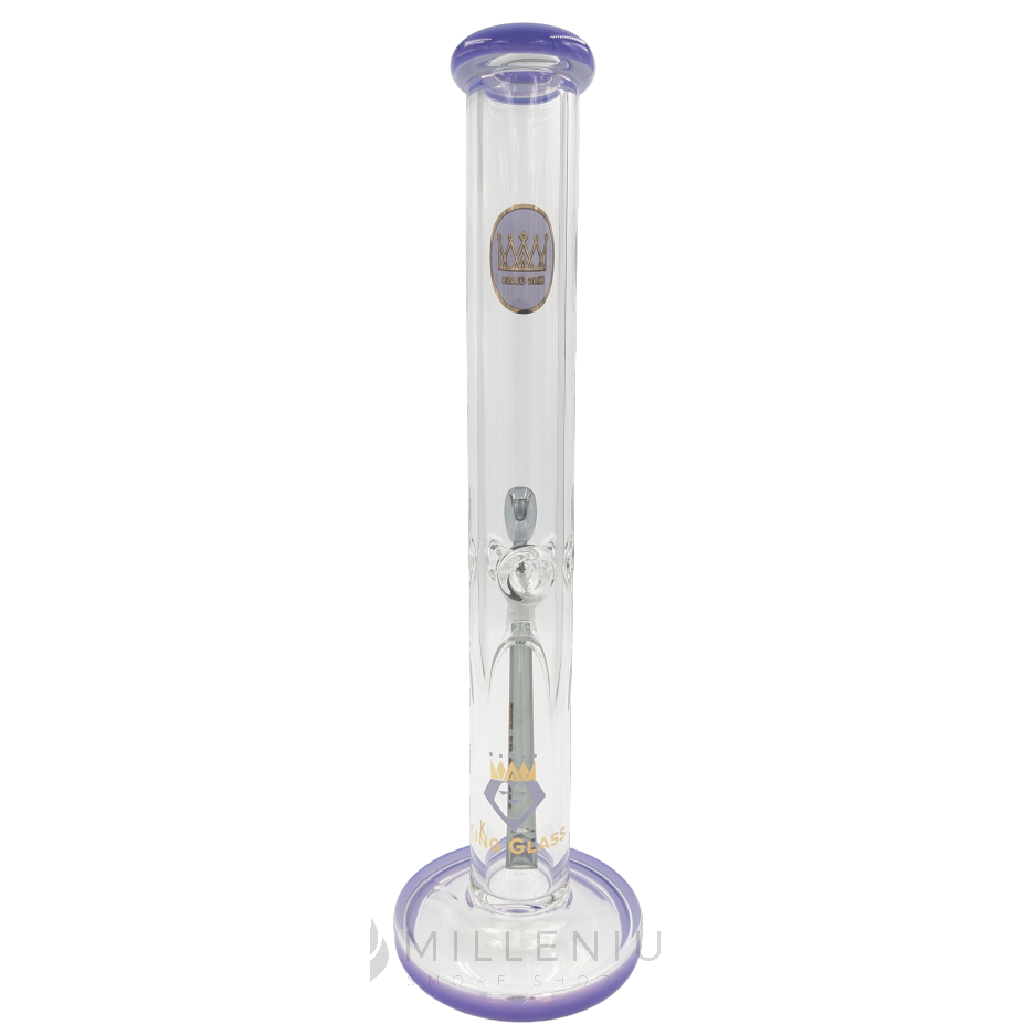 Waterpipe | KIng Glass | Straight Beaker | 16" 7mm | 54559 | Millenium Smoke Shop