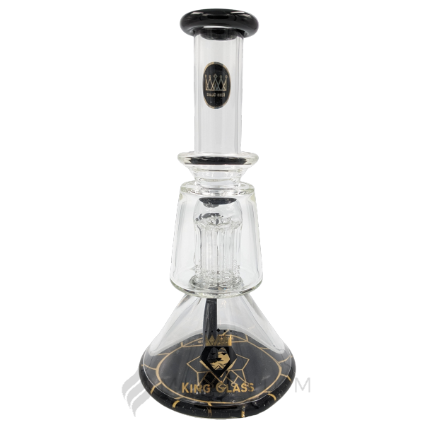 Waterpipe | King Glass | 10.5" Beaker | Tree Perc | 54765 | Millenium Smoke Shop
