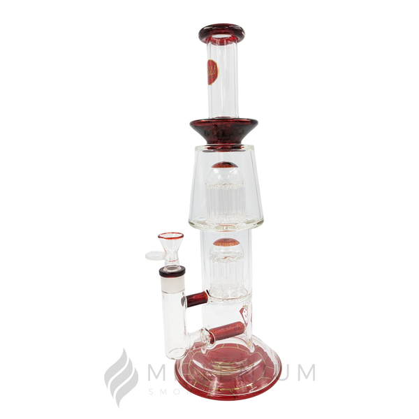 Waterpipe | King Glass | Inline and Double Tree Perc | 54778 | Millenium Smoke Shop