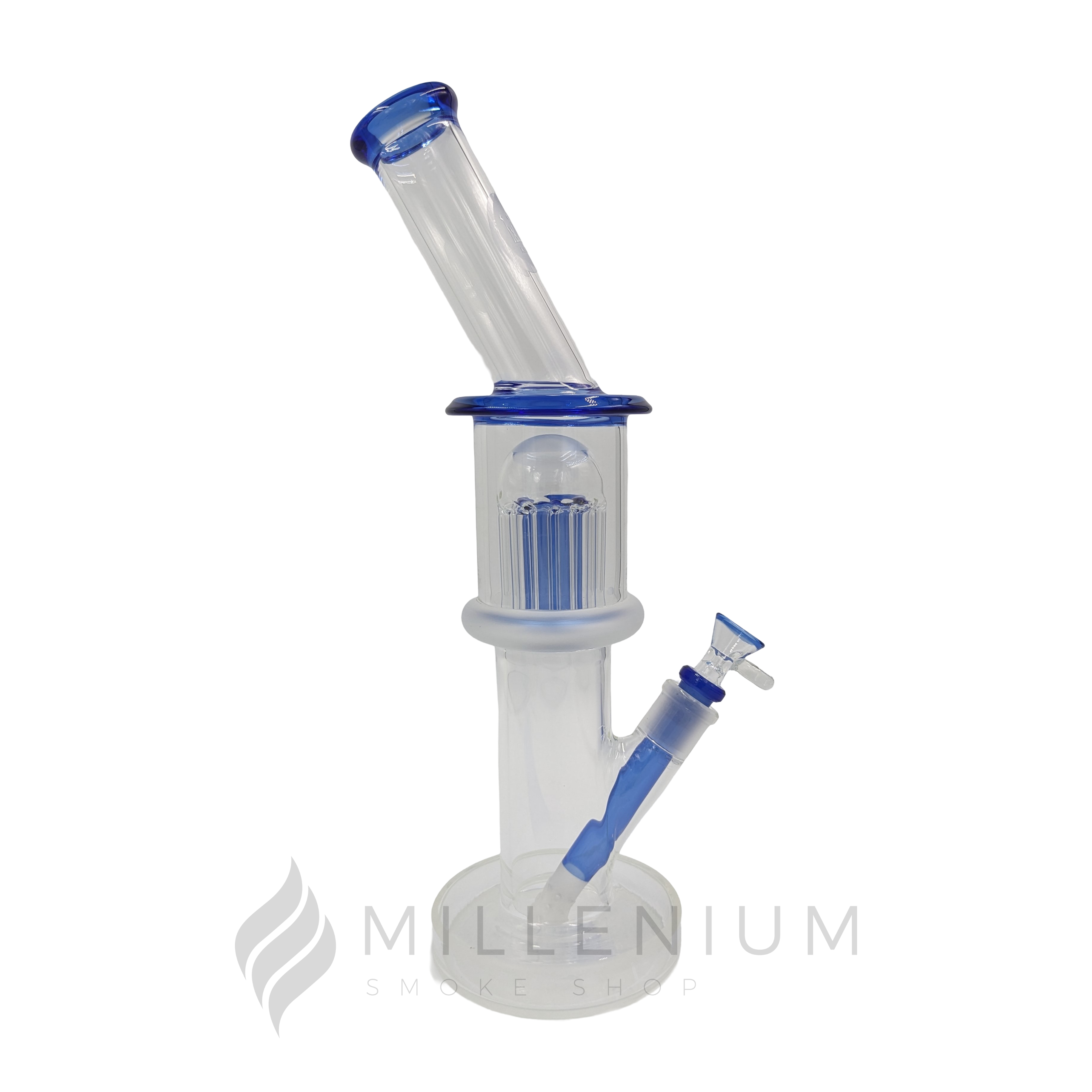 Waterpipe | King Glass | Sandblasted | Tree Perc | 54786 | Millenium Smoke Shop
