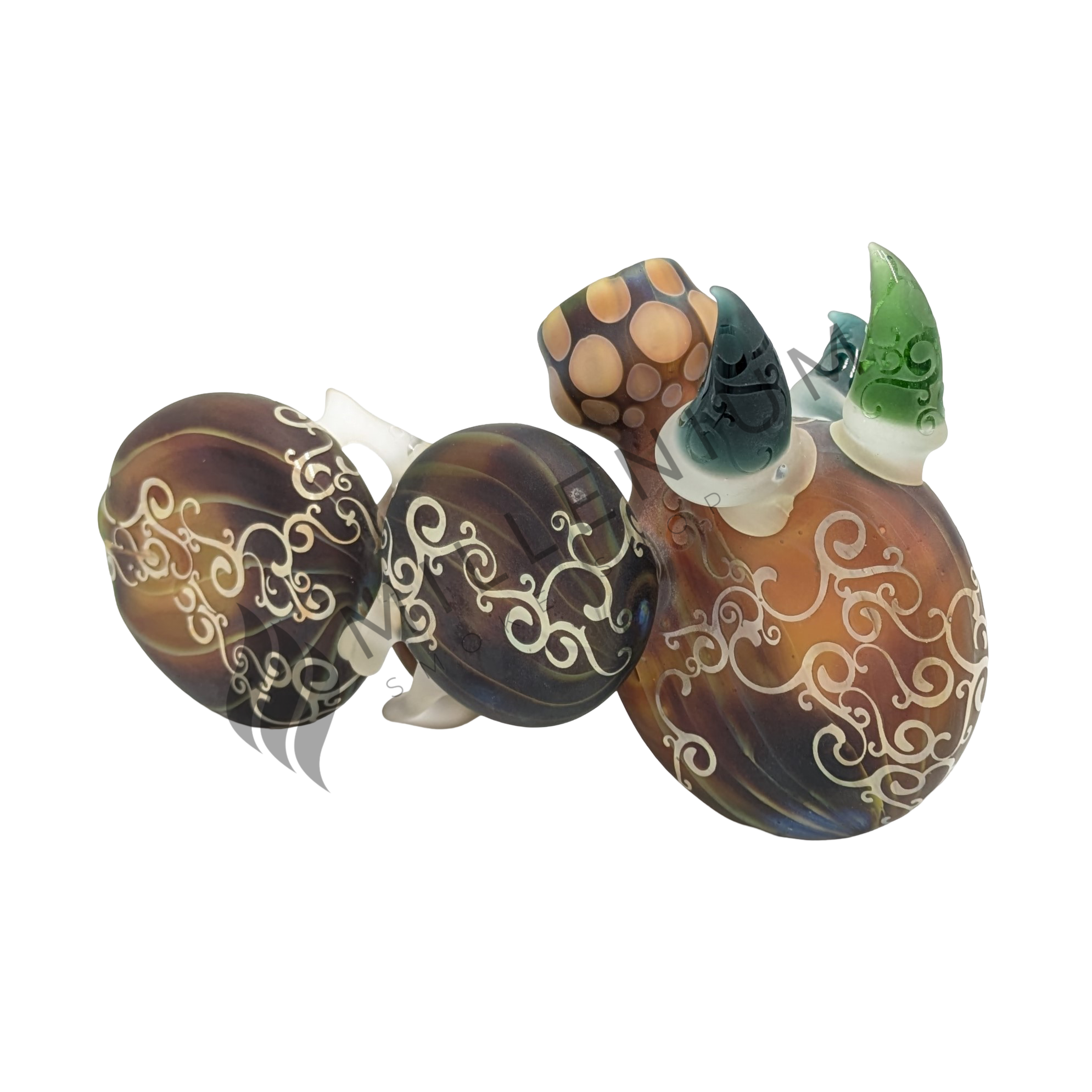 Bubbler | DJ Glass | Sandblasted