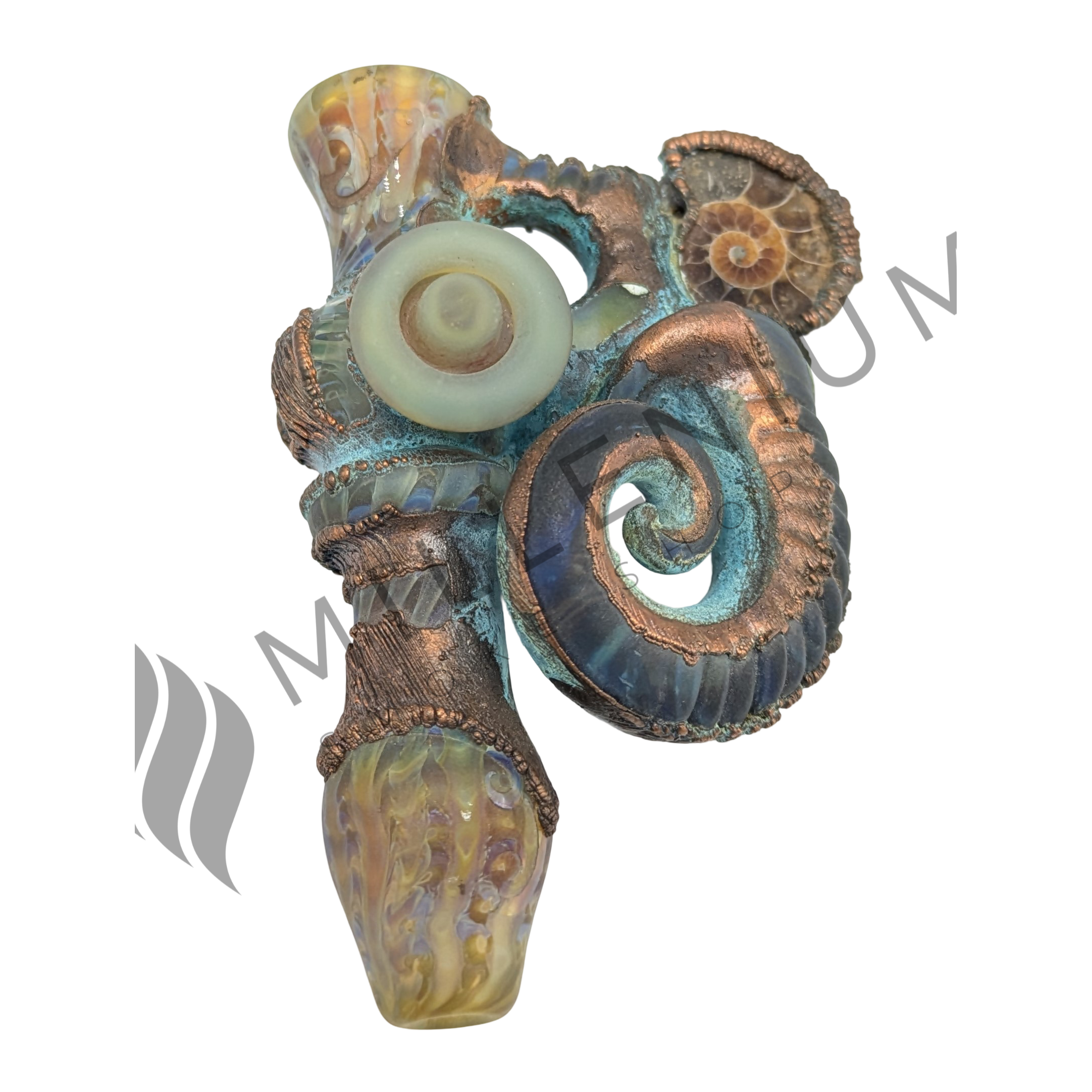 Glass Pipe | DJ Glass | Chillum | Electroplated | D