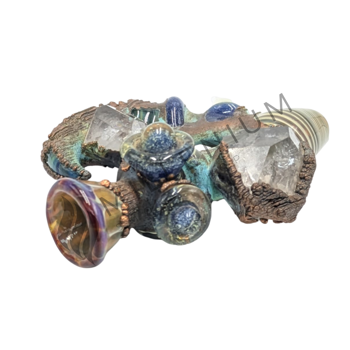 Glass Pipe | DJ Glass | Chillum | Electroplated | A