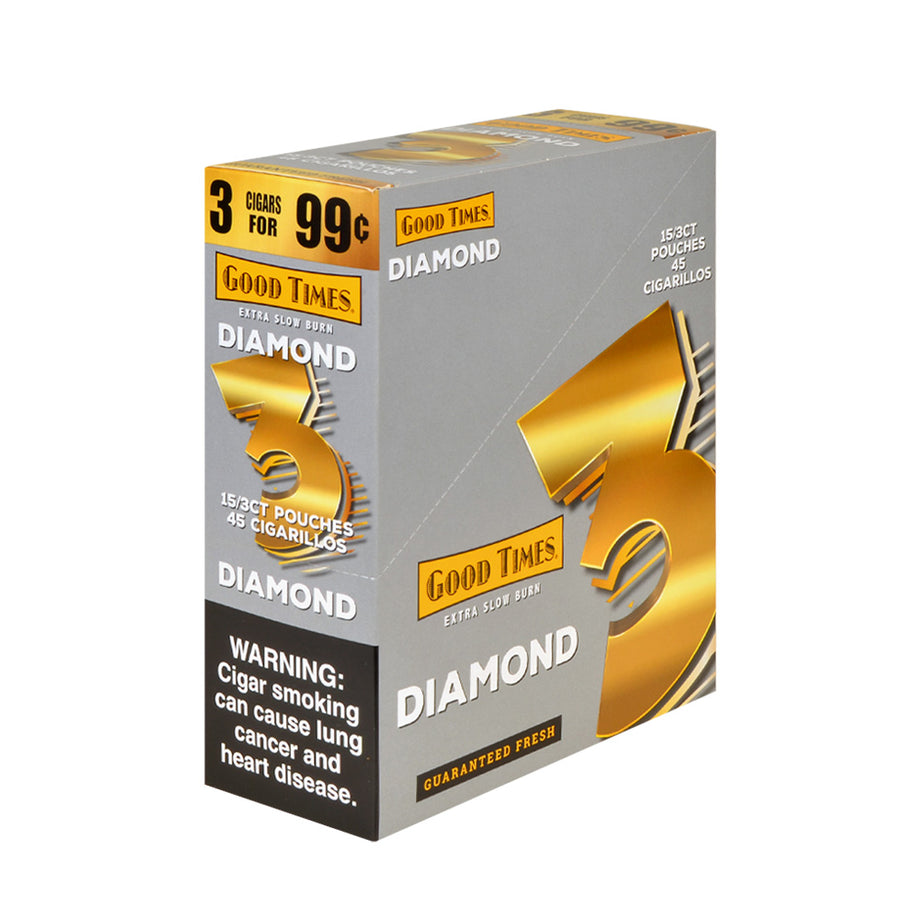 Good Times: Diamond 3 Ct Extra Slow Burn | Millenium Smoke Shop