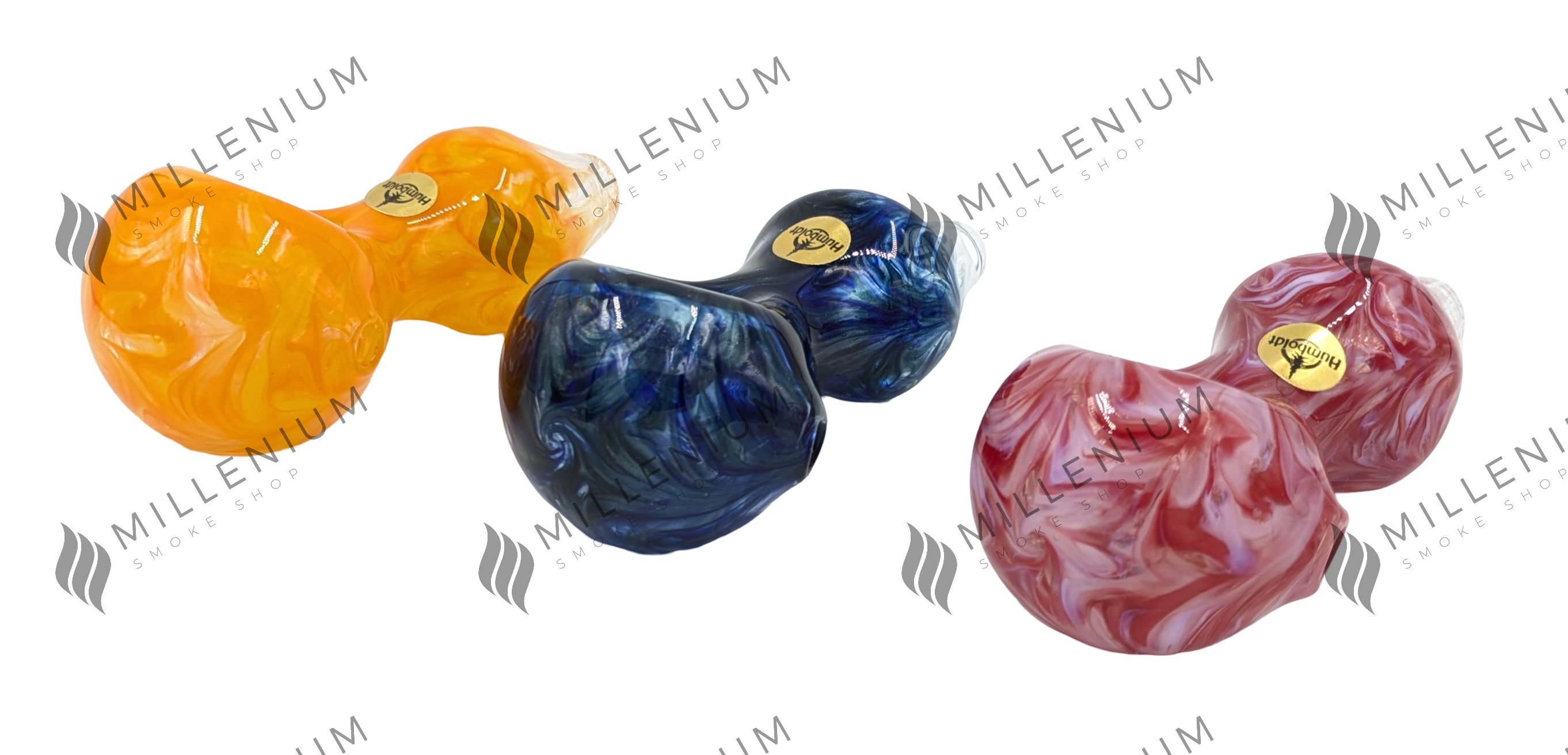 Glass Pipe | Humboldt Glass | Bulb Swirl | 004
