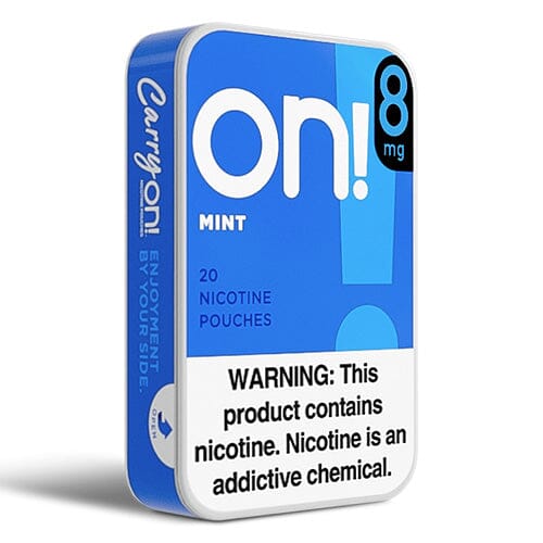 ON! | nicotine pouches | mint 8mg