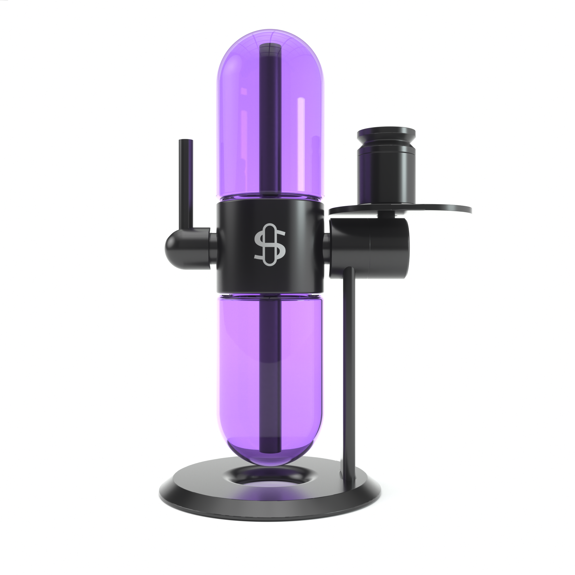 Stundenglass | Accessories | Purple Glass Globe | Large | Millenium Smoke Shop