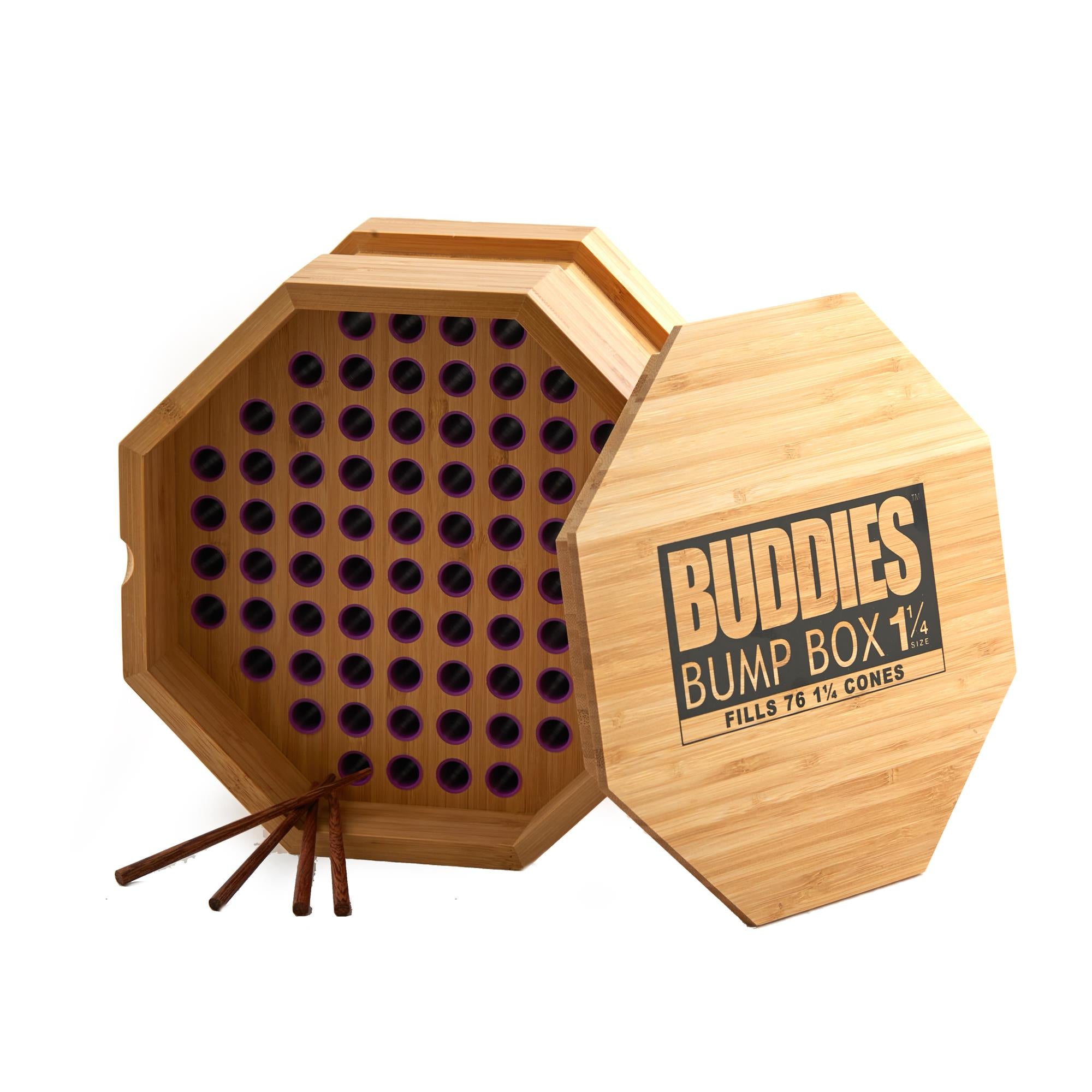 Rolling Machine, Buddies, Bump Box, Octagonal 1.25" | Millenium Smoke Shop