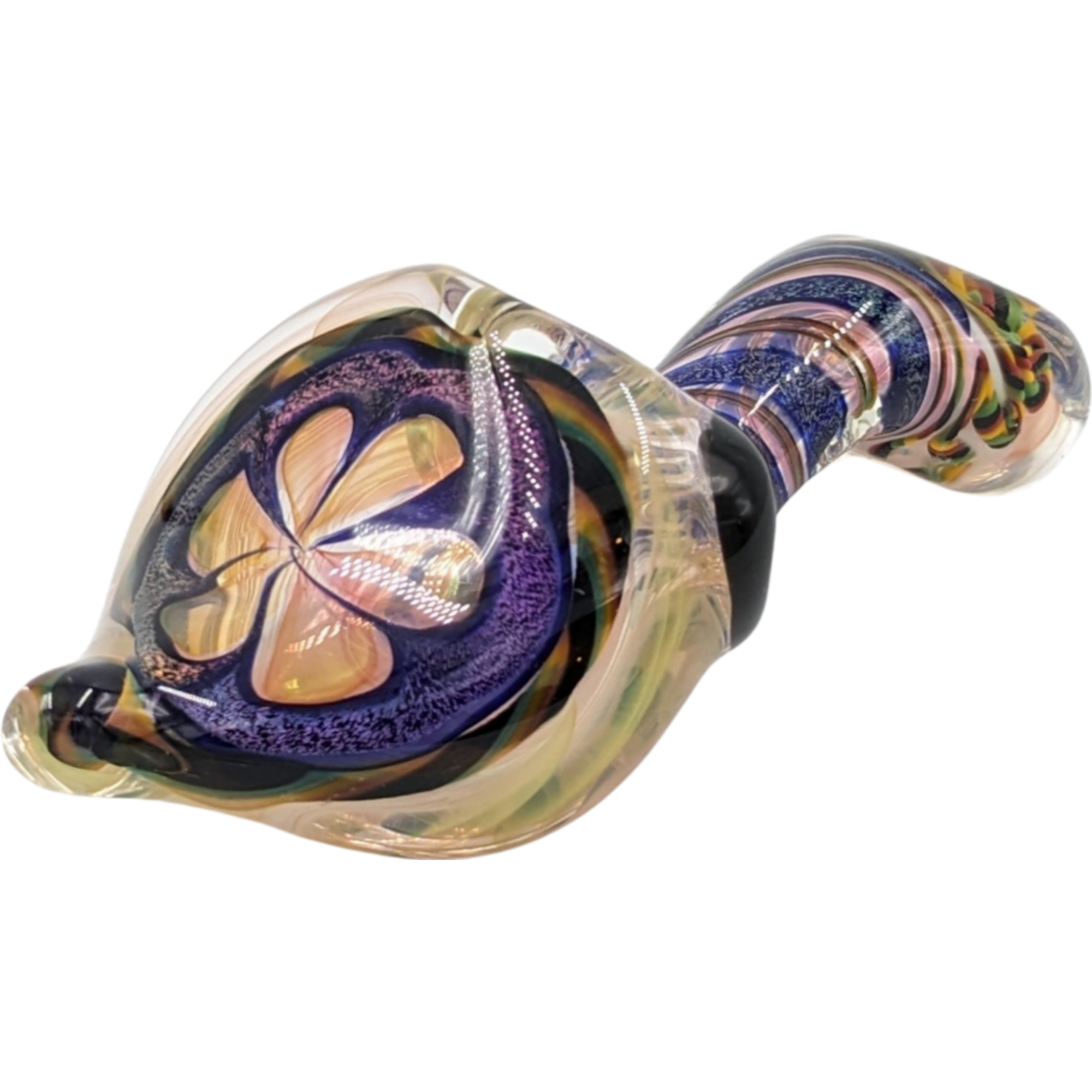 Glass Pipe | Talent Glass Works | Sherlock | Dichro Flower | DIFLSH | Millenium Smoke Shop
