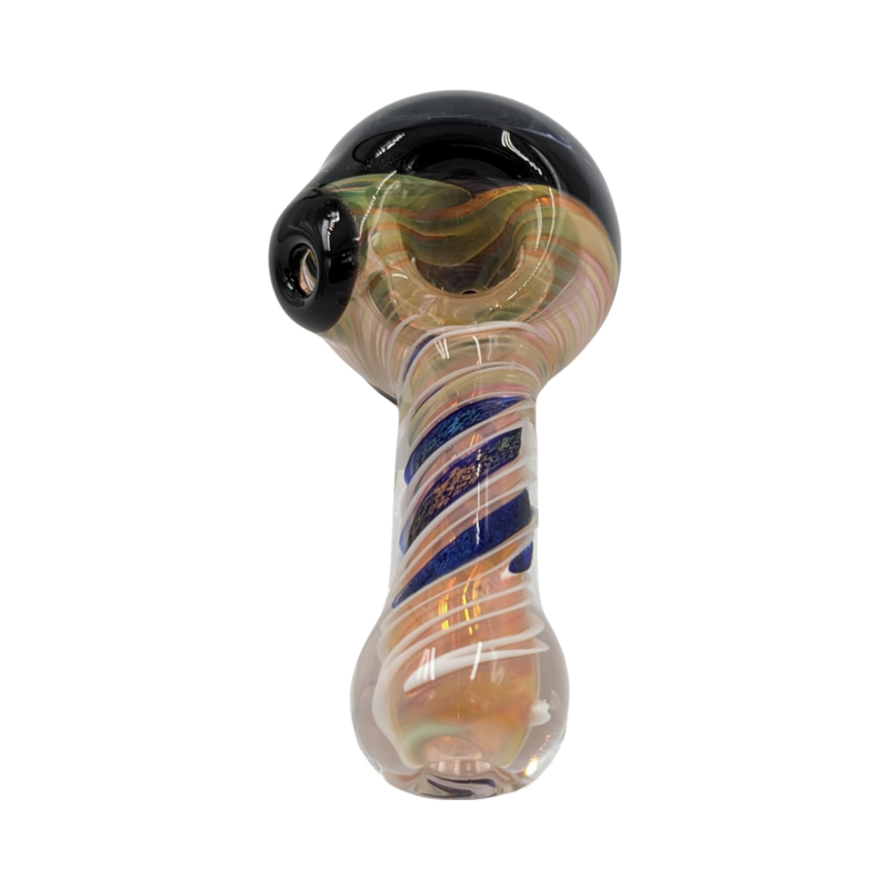 Glass Pipe | Talent Glass Works | Spoon | Solid Dichro | DISP-S | Millenium Smoke Shop