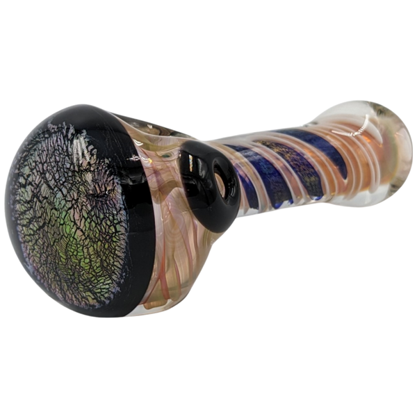 Glass Pipe | Talent Glass Works | Spoon | Solid Dichro | DISP-S | Millenium Smoke Shop