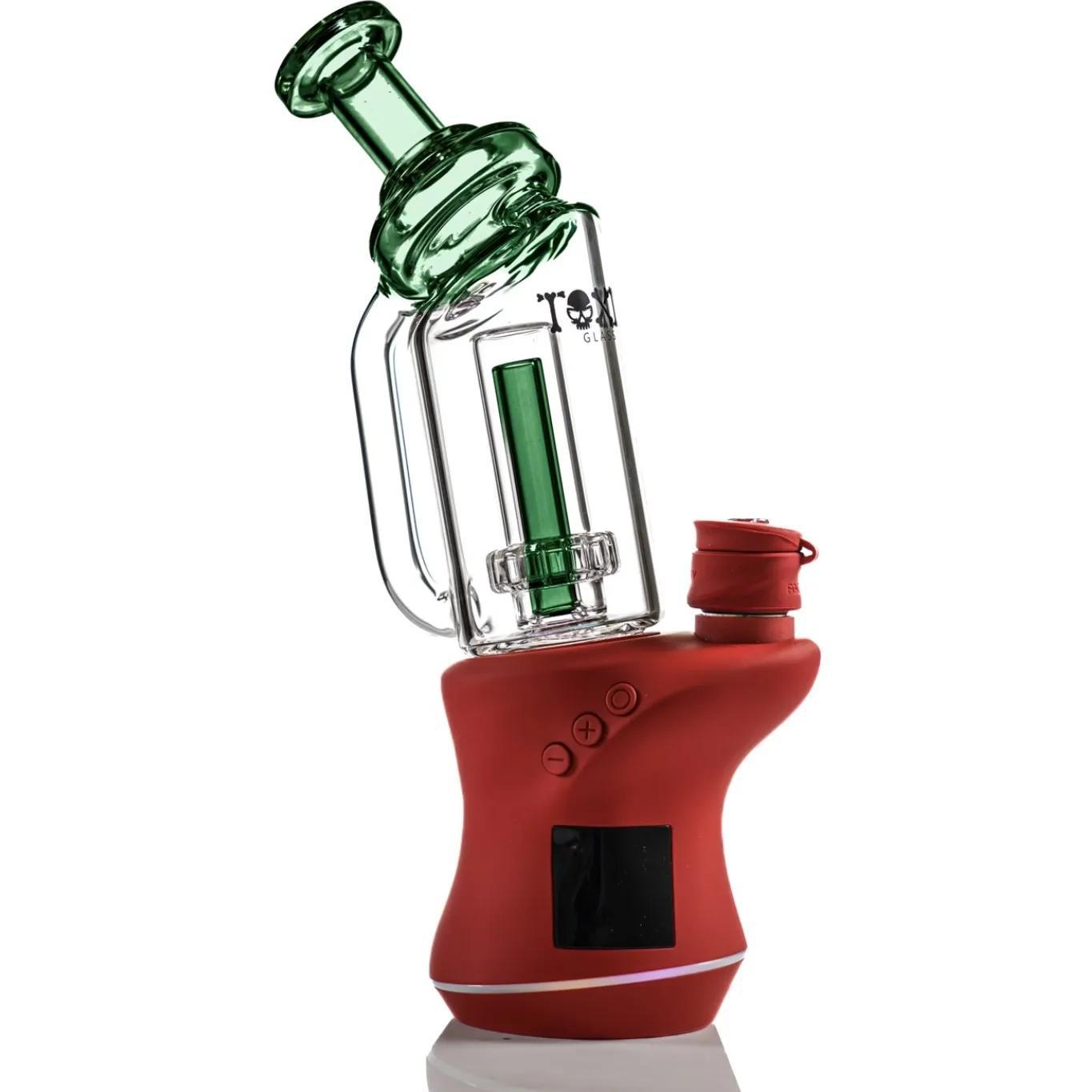 Carta | Toxic Glass | Disc Perc Recycler Top | Txat86 | Txat40 | Millenium Smoke Shop