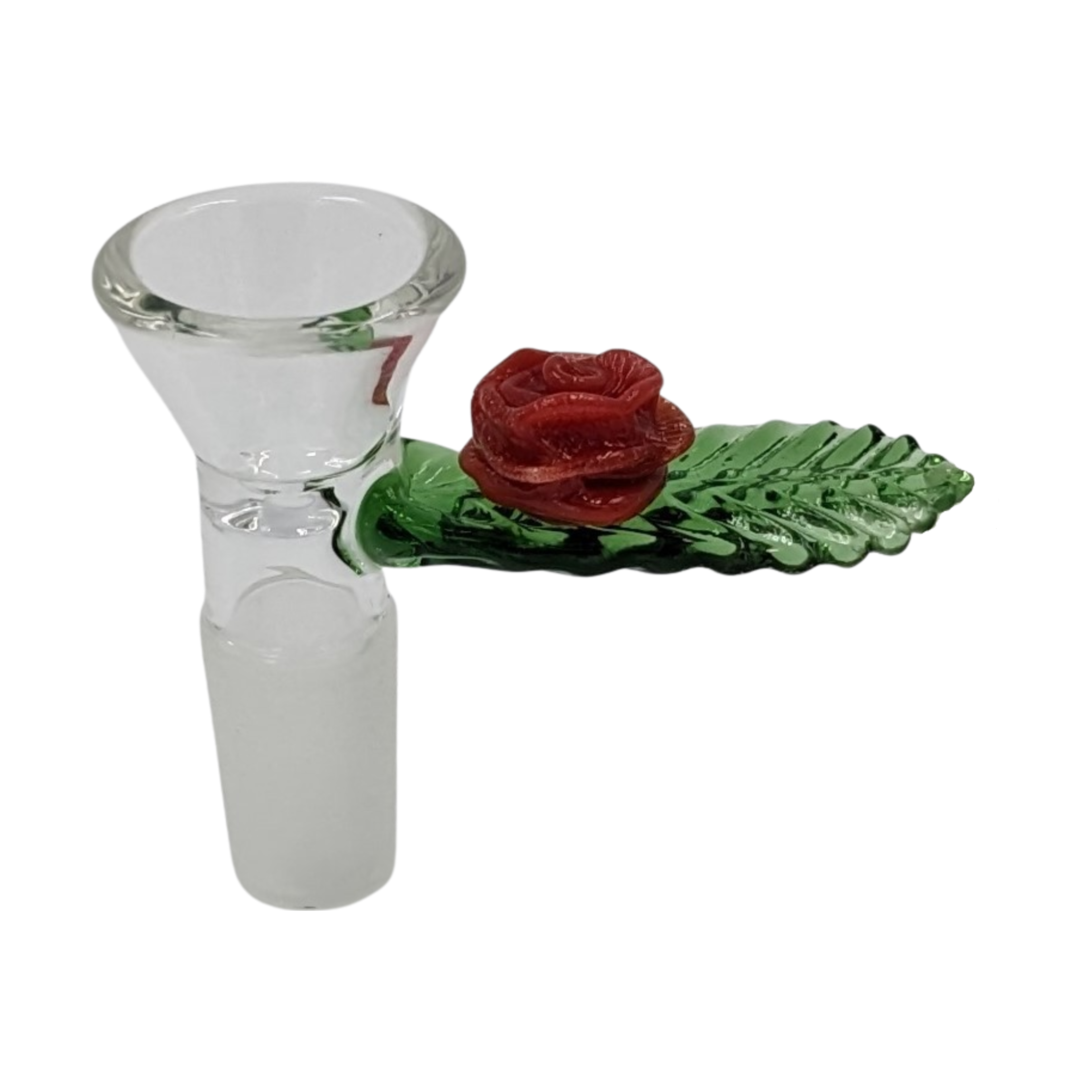 Bowl | JwJ | Leaf w/ Flower | 14mm | Millenium Smoke Shop