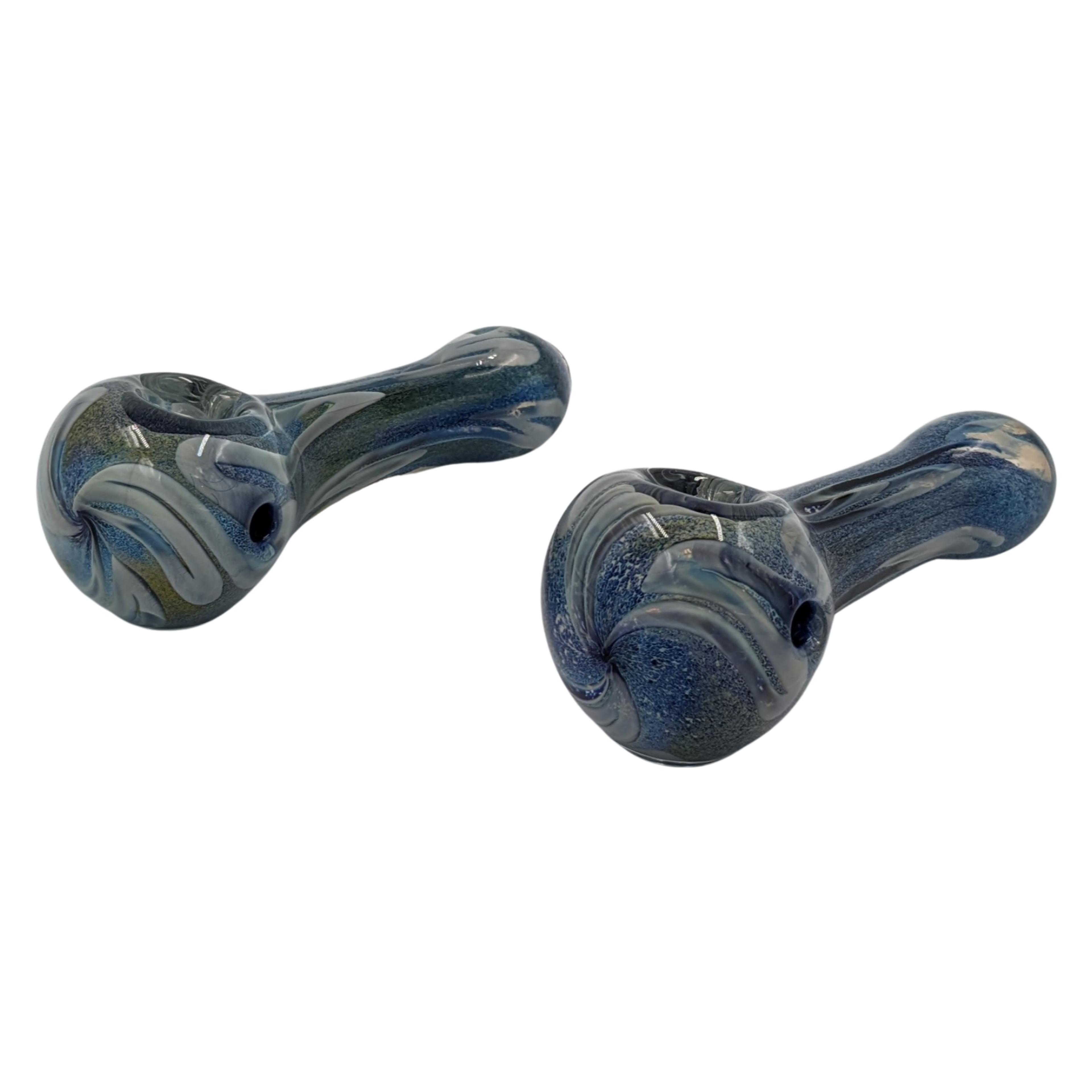 Glass Pipe | Realazation Glass | Spoon | Frit w/ Tubes | Millenium Smoke Shop