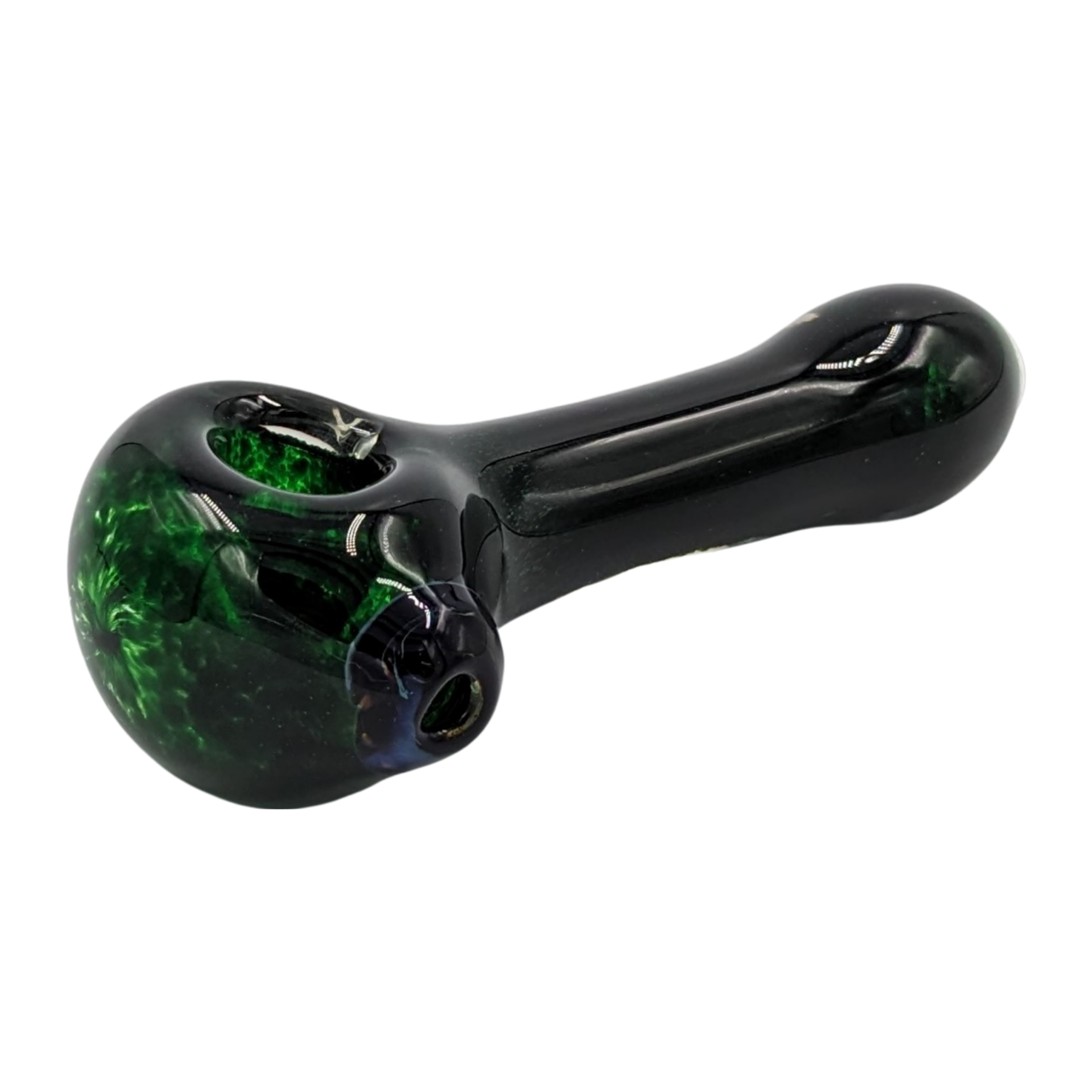 Glass Pipe | Realazation Glass | Spoon | Green Frit | Millenium Smoke Shop