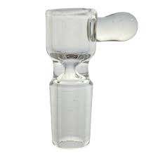 Bowl: 14mm Clear Small Bowl Nub Handle | Millenium Smoke Shop