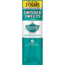 cigarillo| Swisher Sweet Tropical Fusion| 2 pack