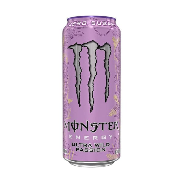 Beverage| Monster| Energy| Ultra Wild Passion| Zero Sugar| 16oz