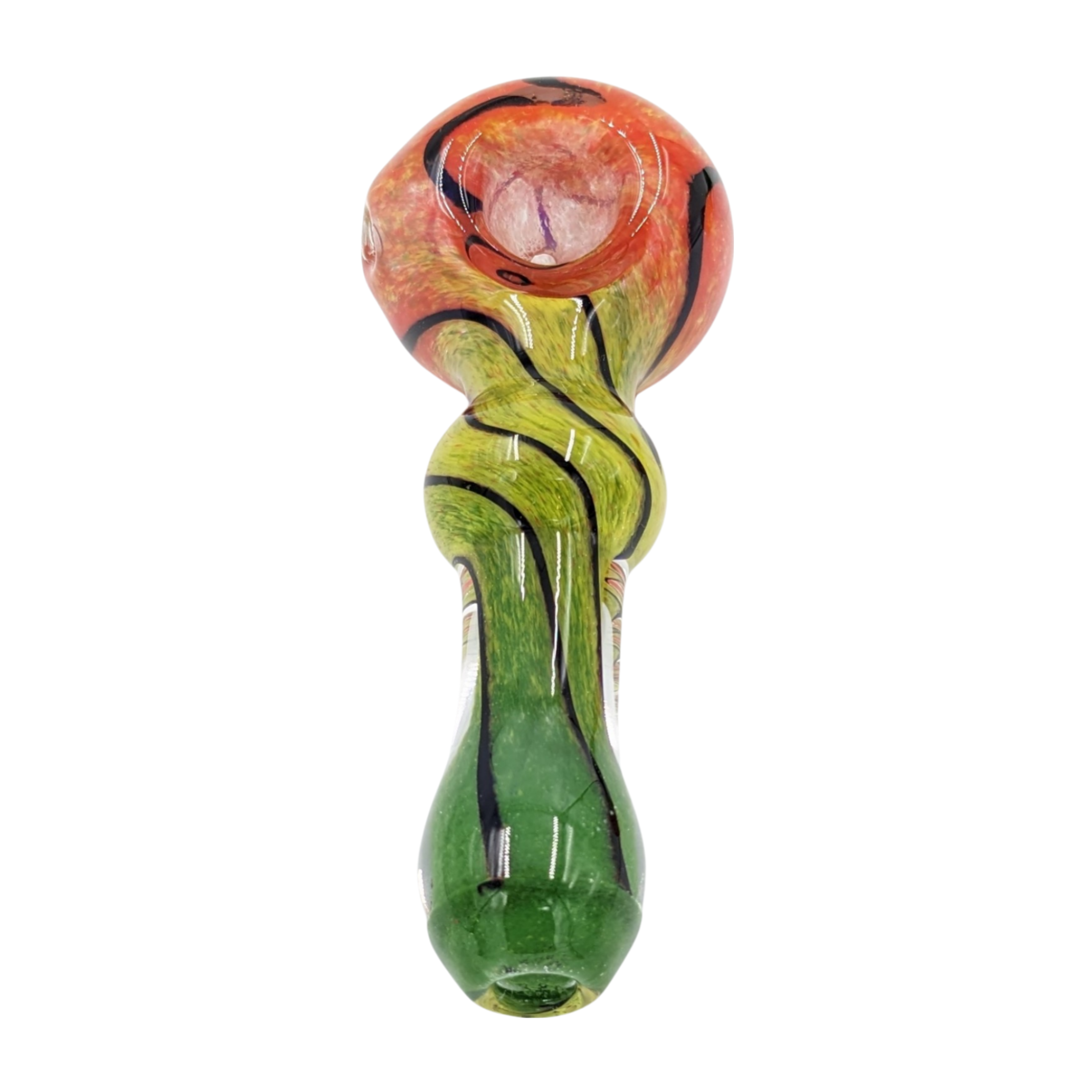 Glass Pipe | Realazation Glass | Spoon | Parrot Frit | Millenium Smoke Shop