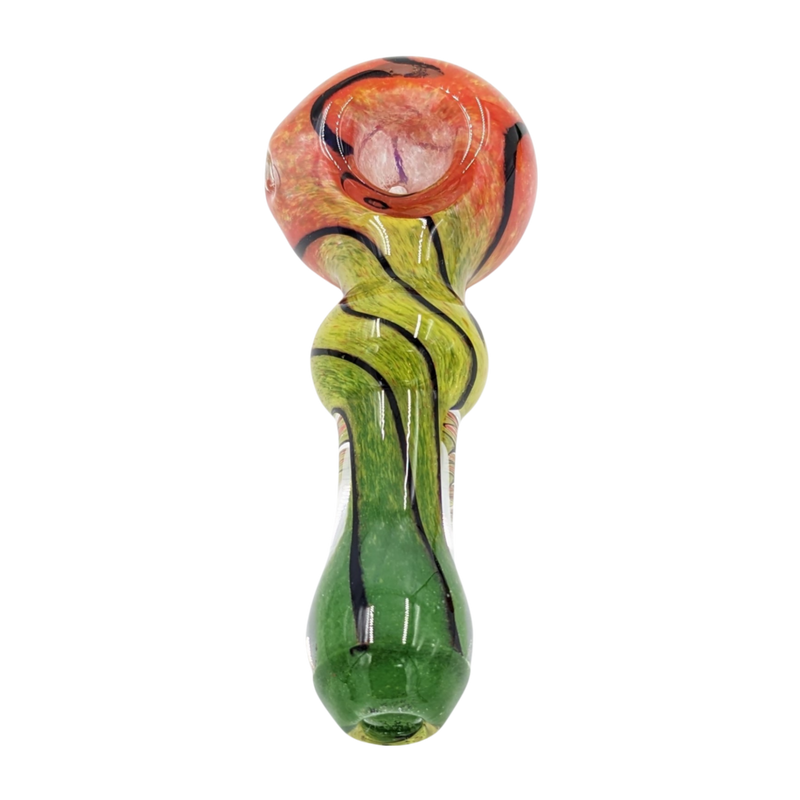Glass Pipe | Realazation Glass | Spoon | Parrot Frit | Millenium Smoke Shop