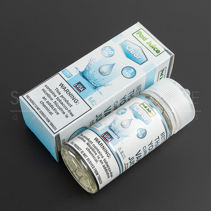 sapphire mint vape juice Clear Sapphire - Pod Juice - Vape Juice main image 0