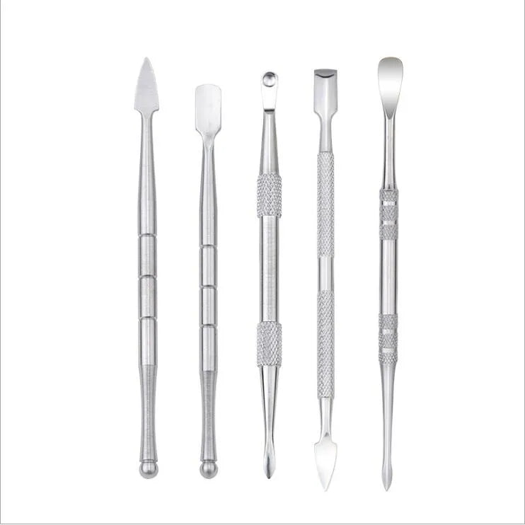 Dab Accessories, Wax Tool Kit w/Silicone Jar, Stainless Steel | Millenium Smoke Shop