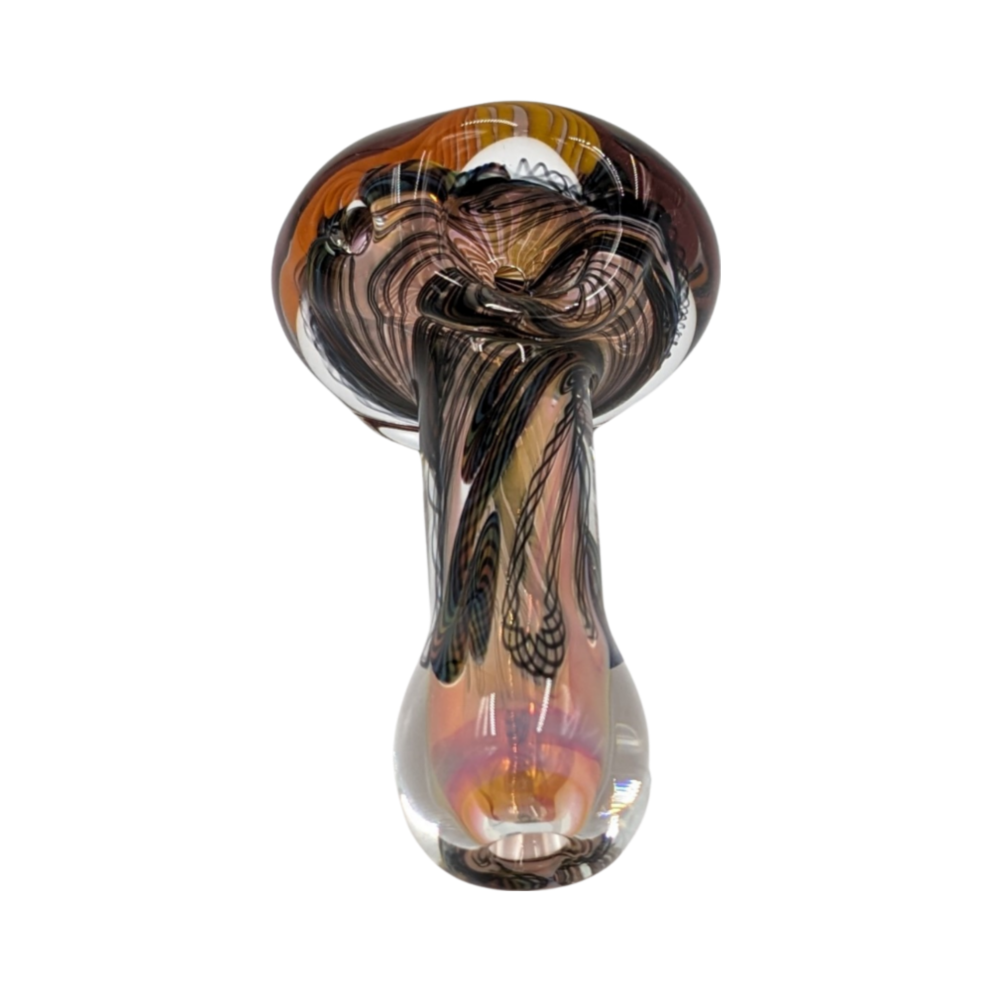 Glass Pipe | Talent Glass Works | Spoon | Solid Cane with Lattice | SDCS | Millenium Smoke Shop