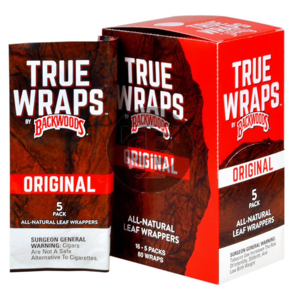 Wraps | True Backwoods | 5 pack