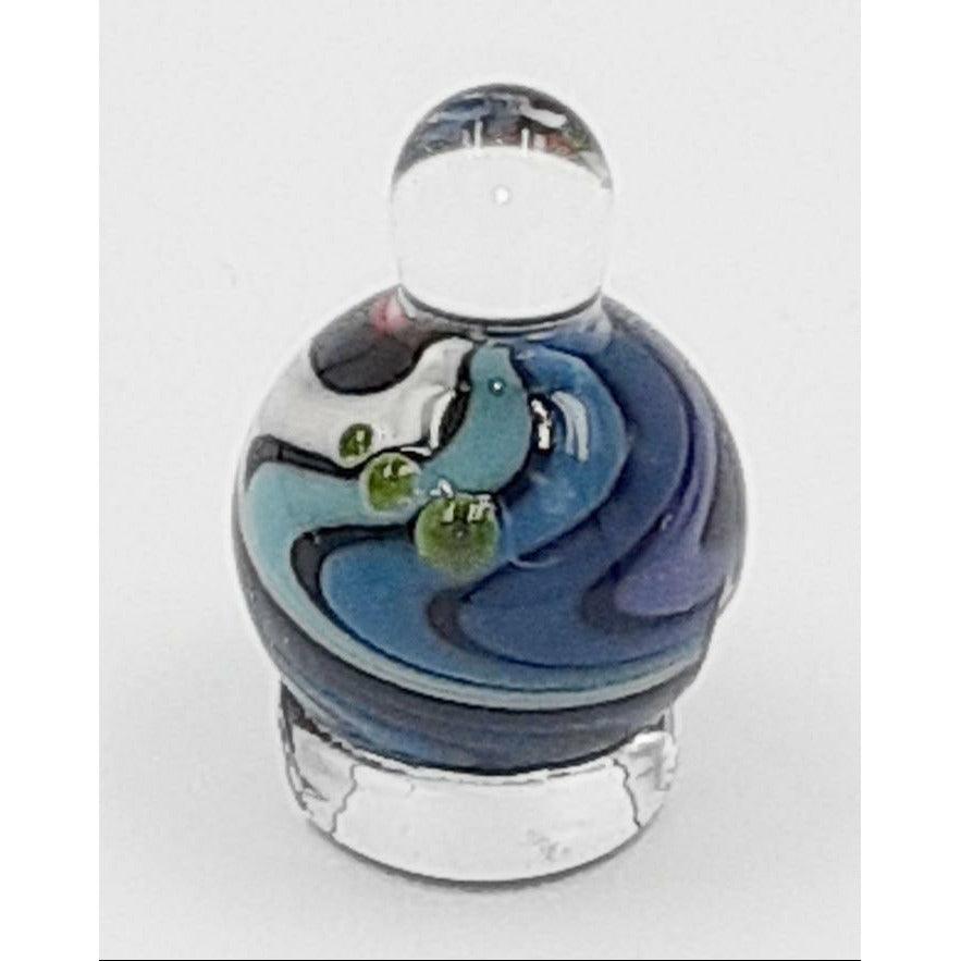 3 Dot Blaine Spinning Marble Carb Cap Lowest Price at Millenium Smoke Shop