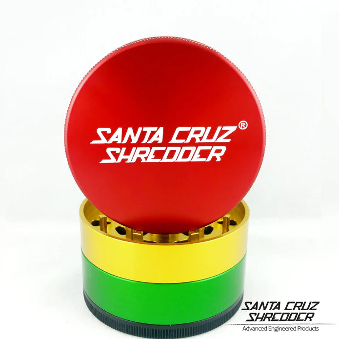 Santa Cruz Shredder Large 4-Piece Grinder | Millenium Smoke Shop