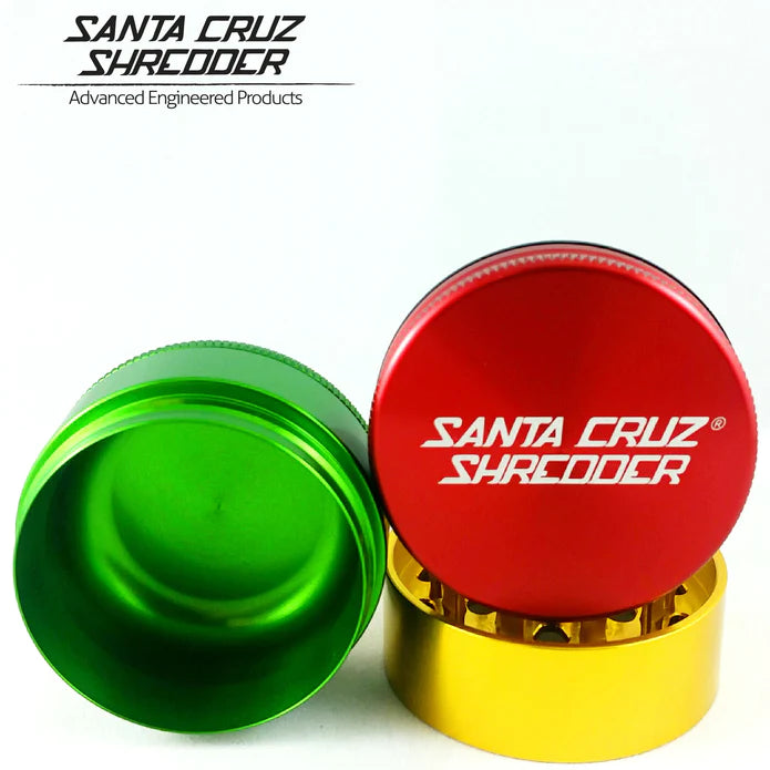 Santa Cruz Shredder Medium 3-Piece Grinder | Millenium Smoke Shop