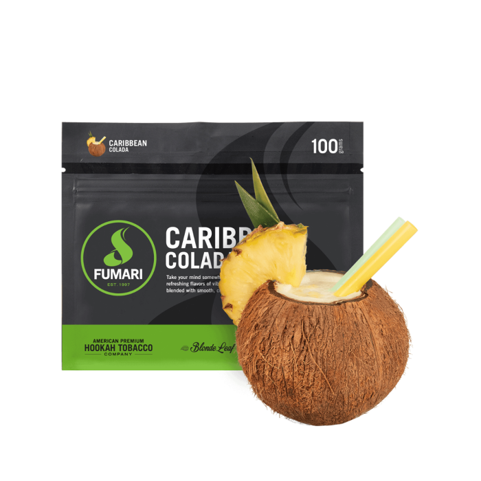 Fumari: Caribbean Colada 100g | Millenium Smoke Shop