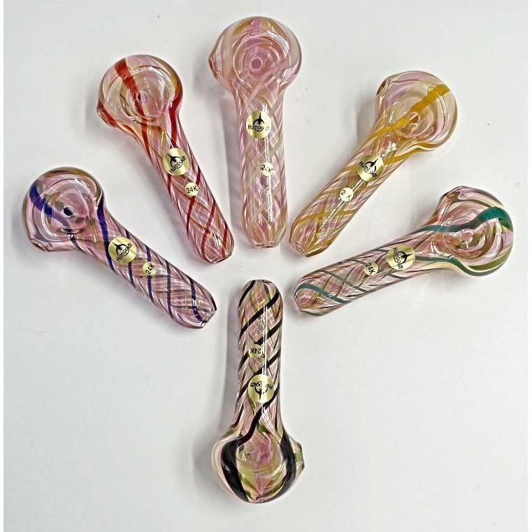Humboldt 24K Spoon Style Glass Pipe Lowest Price at Millenium Smoke Shop