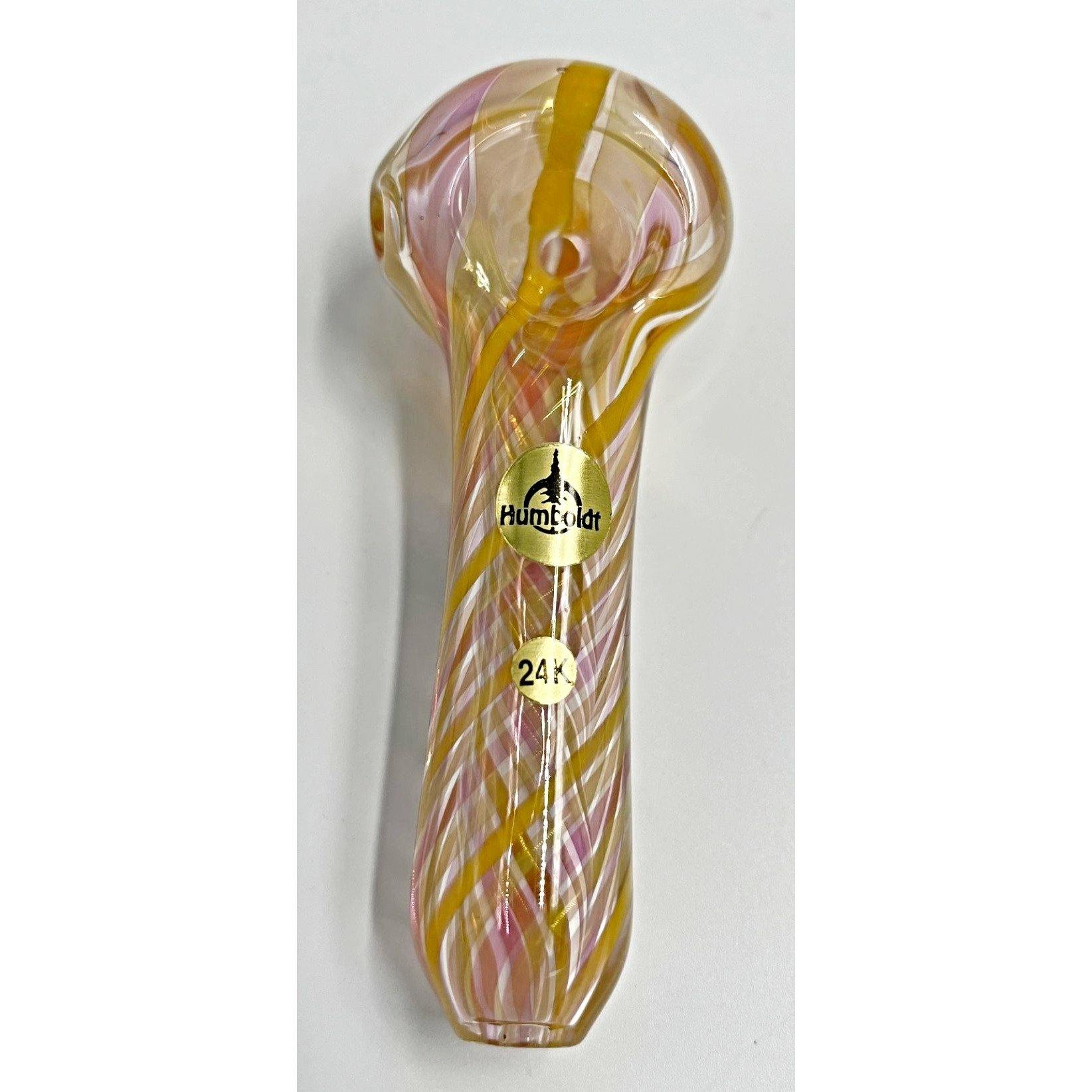 Humboldt 24K Spoon Style Glass Pipe Lowest Price at Millenium Smoke Shop