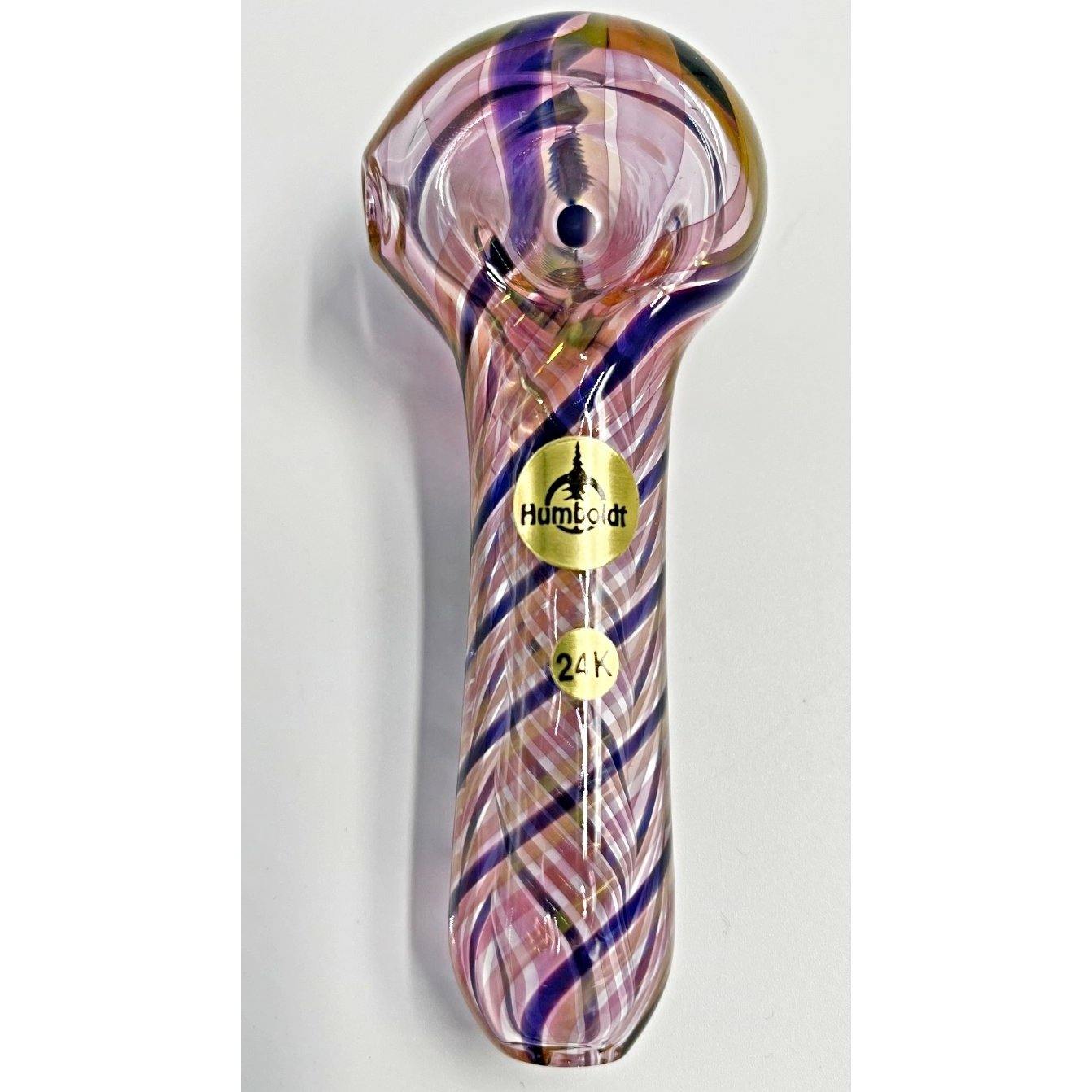 Humboldt 24K Spoon Style Glass Pipe Lowest Price at Millenium Smoke Shop