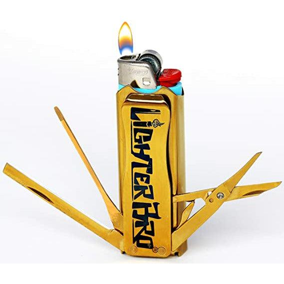 LighterBro Titanium Gold | Millenium Smoke Shop