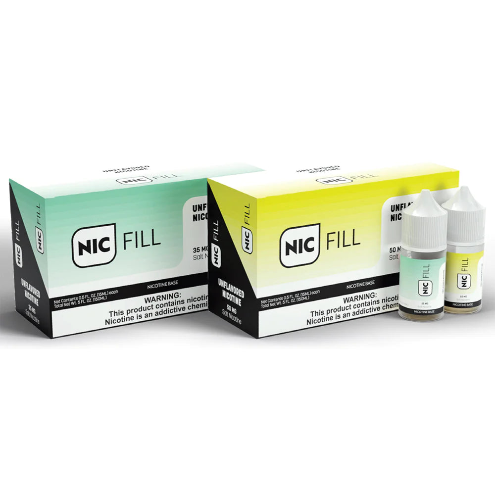 E-juice | Nic Fill | Nicotine Base Salt | 15ml E-juice | Nic Fill | Nicotine Base Salt | 15ml