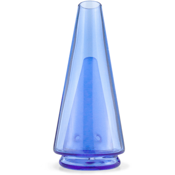 The Puffco Peak Glass Attachment - Blue -SmokeDay