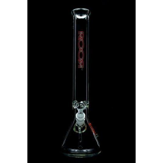 Roor 18 Inch Custom Beaker Bong Red Wigwags Lowest Price at Millenium Smoke Shop