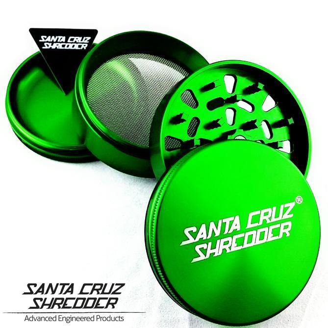 Santa Cruz Shredder Large 4-Piece Grinder Lowest Price at Millenium Smoke Shop