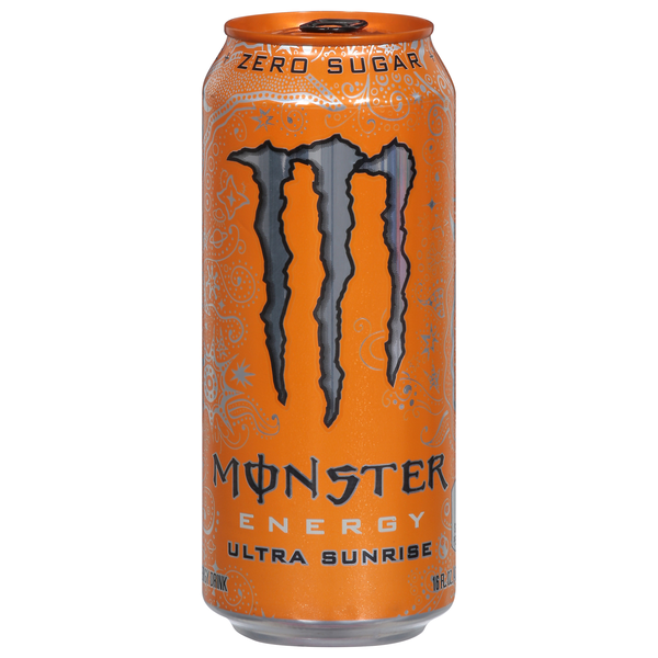 Beverage | Monster | Ultra Sunrise | Zero Sugar | 16 fl oz