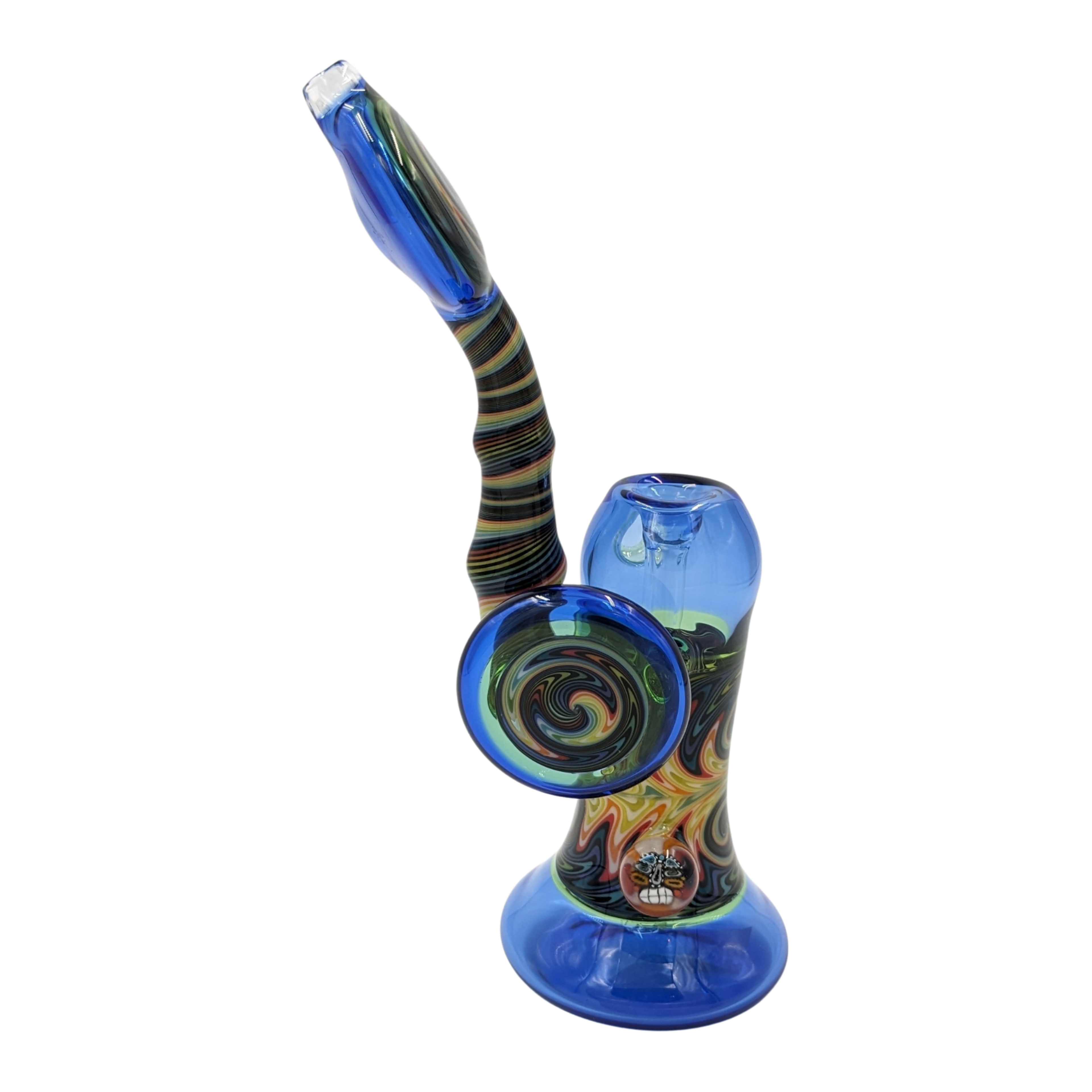 Bubbler | Realazation Glass| Reversal Line Work | Millenium Smoke Shop