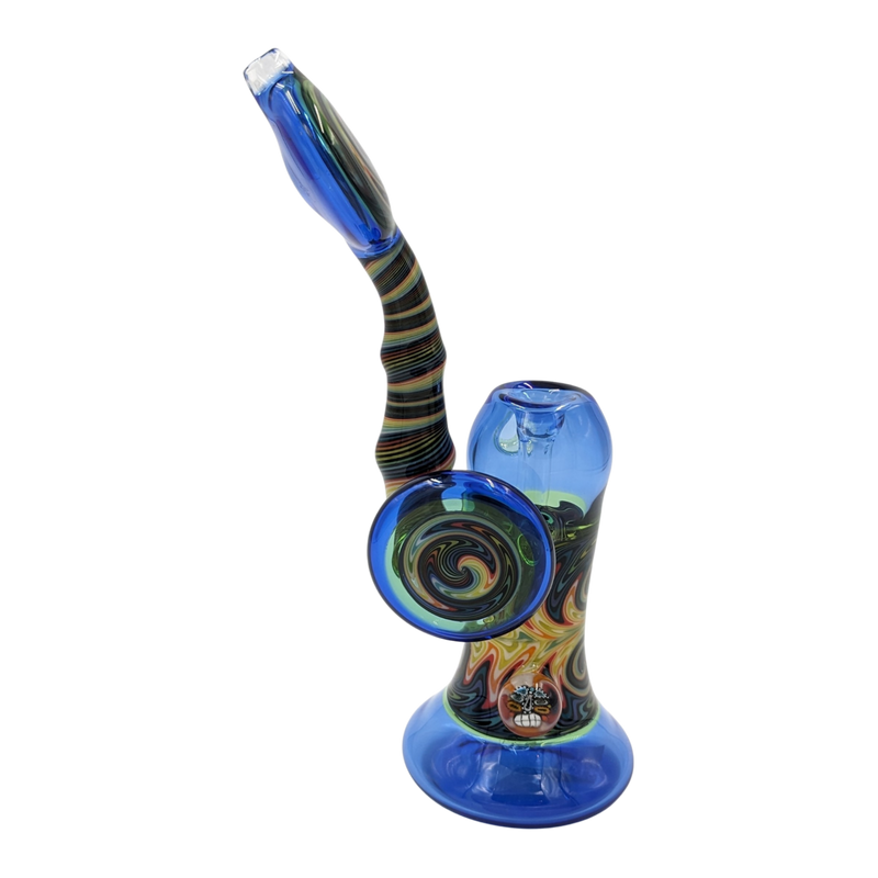 Bubbler | Realazation Glass| Reversal Line Work | Millenium Smoke Shop